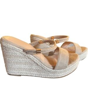 Espadrille Wedge Sandles - Slip on - Womans Size 7